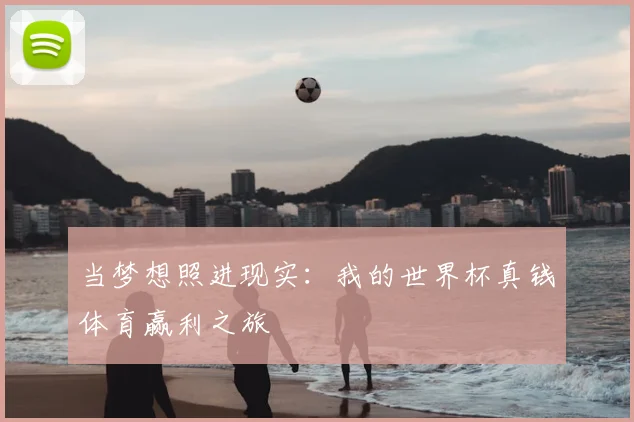 当梦想照进现实:我的世界杯真钱体育赢利之旅