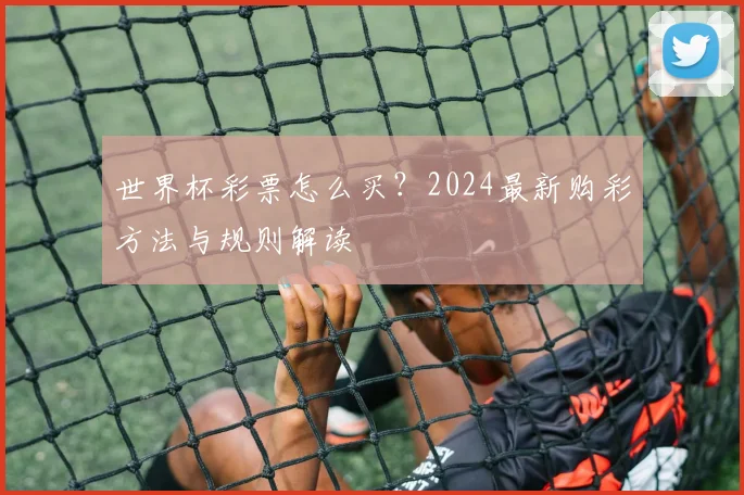 世界杯彩票怎么买?2024最新购彩方法与规则解读